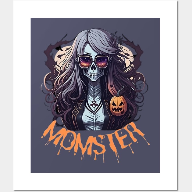 Momster Wall Art by DesignVerseAlchemy